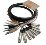 Hosa STX-802F Eight Channel Snake: XLR F to Bal. 1/4