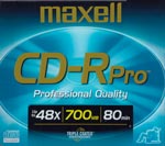 Maxell CD-R Pro, 700 MB, 48x
