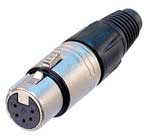Neutrik 5 Pin XLR Female