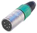 Neutrik 5 pin XLR Male