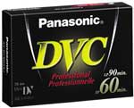Panasonic 60 min. Mini-DV, Professional Quality