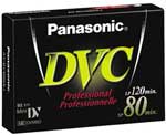 Panasonic 80 min. Mini-DV, Professional Quality