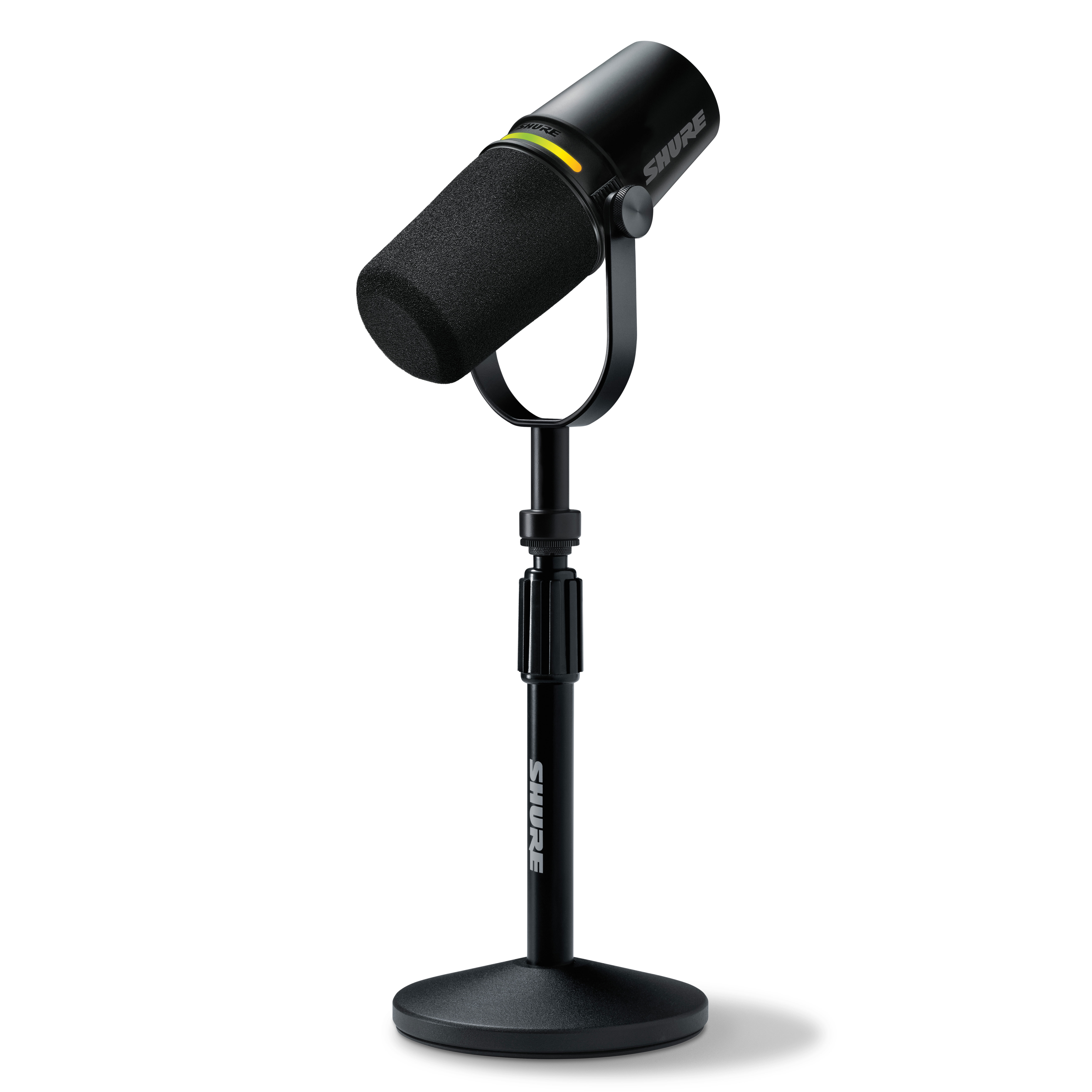 MV7+ XLR/USB Microphone with Stand | Gotham Sound