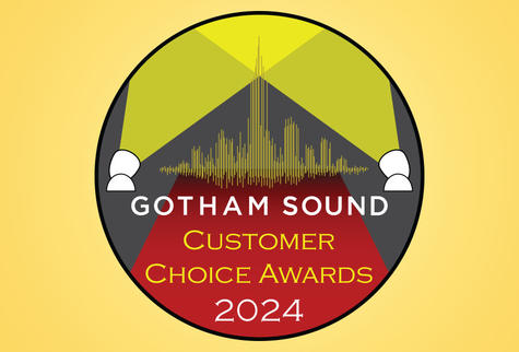 Gotham Sound Customer Choice Awards Logo