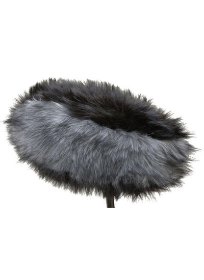 Pianissimo Windshield with Mono Mount and Long Pile Fur | Gotham Sound