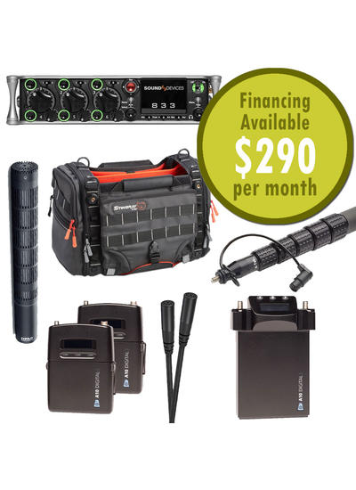 833 Bag Kit with Audio Limited Wireless and 4017C | Gotham Sound