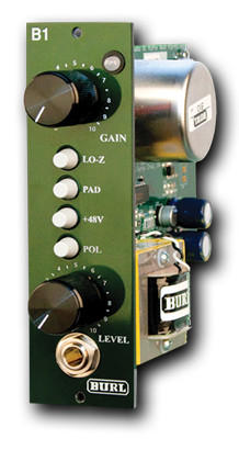 B1 Microphone Preamp | Gotham Sound