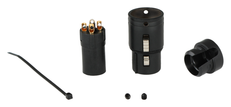 CANFORD LOW PROFILE XLR CABLE CONNECTORS