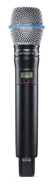 ADX2FD Handheld Microphone Transmitter w/ Beta 87A Capsule 