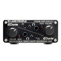 G103-D-4 Dante Headphone Amplifier