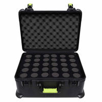 Handheld Microphone Case for Thirty Mics